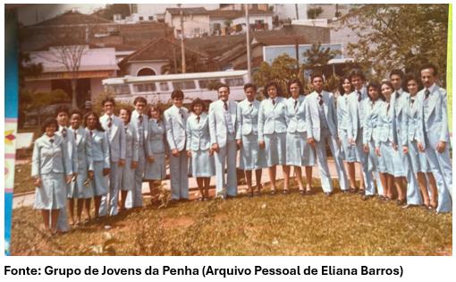 Grupo de jovens da Igreja Adventista da Penha